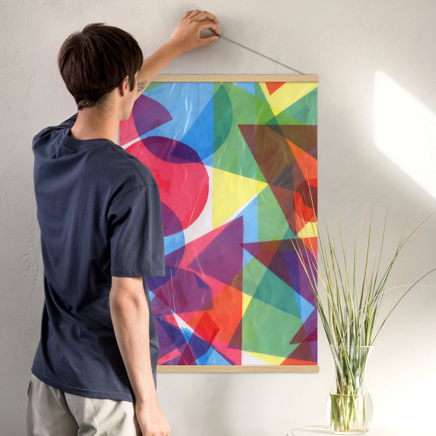 Enhanced Matte Paper Poster With Hanger (in)