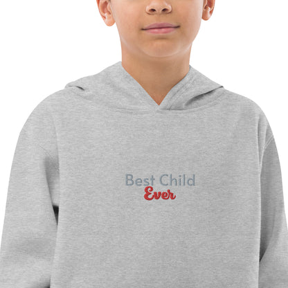 Kids fleece hoodie (Embroidery)