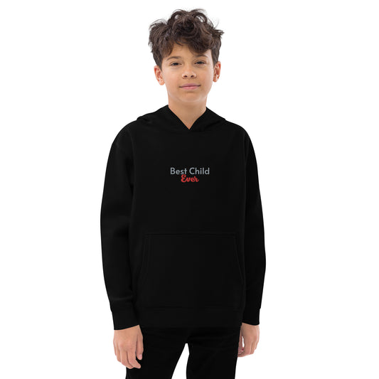 Kids fleece hoodie (Embroidery)