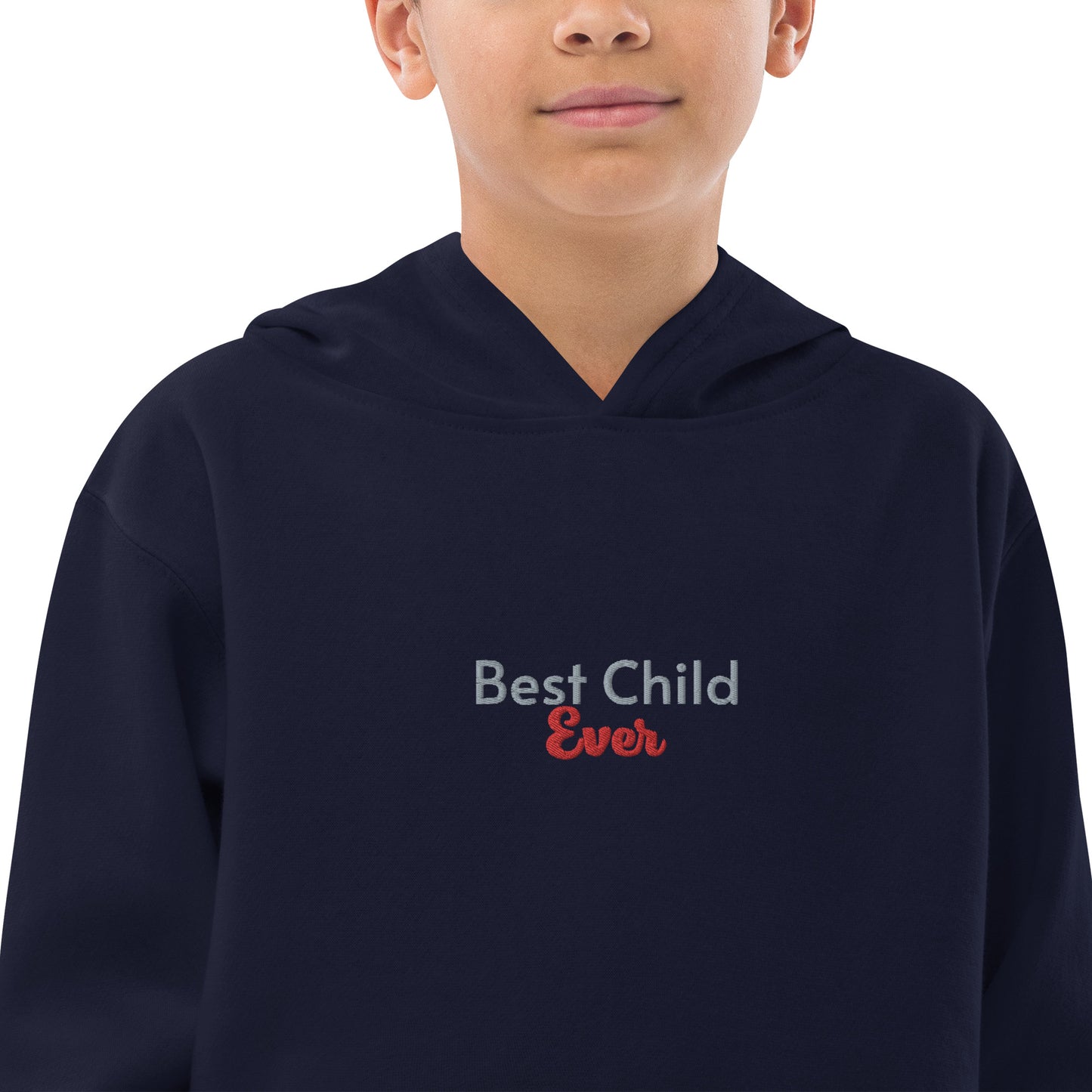 Kids fleece hoodie (Embroidery)