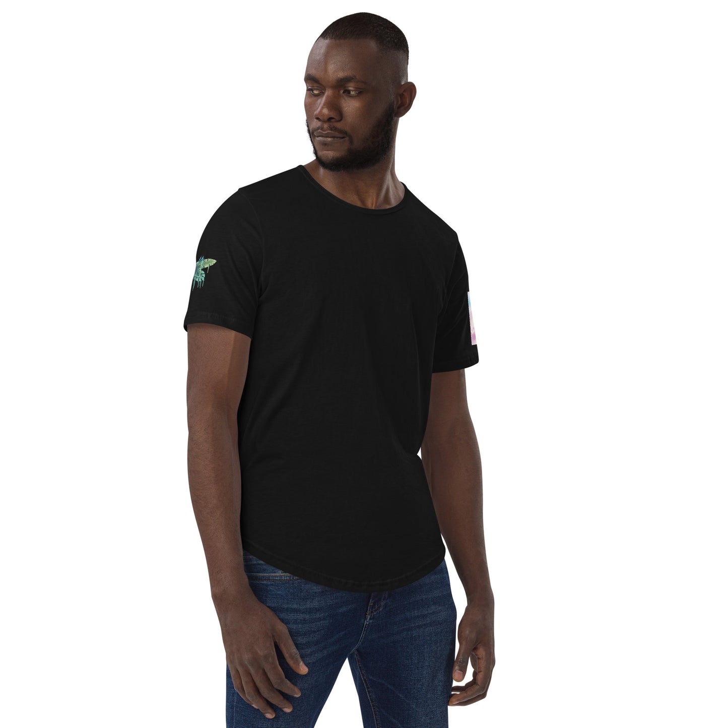 Men's Curved Hem T-Shirt