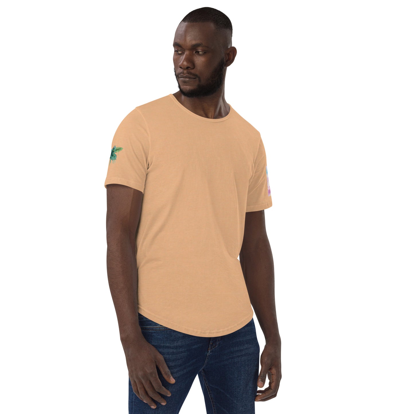 Men's Curved Hem T-Shirt