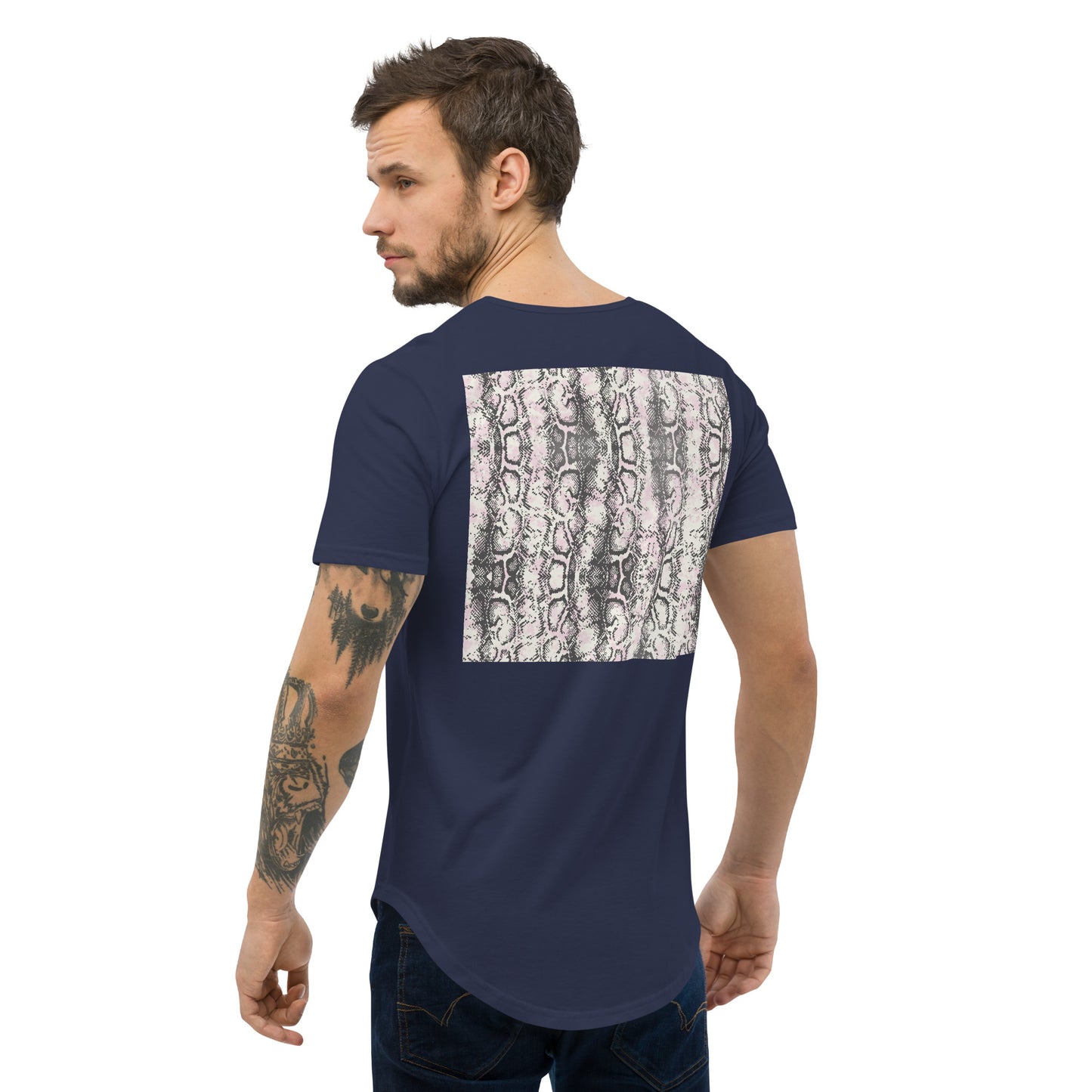 Men's Curved Hem T-Shirt