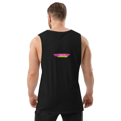 Men’s drop arm tank top