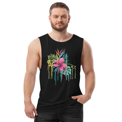 Men’s drop arm tank top