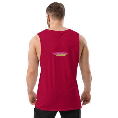 Men’s drop arm tank top