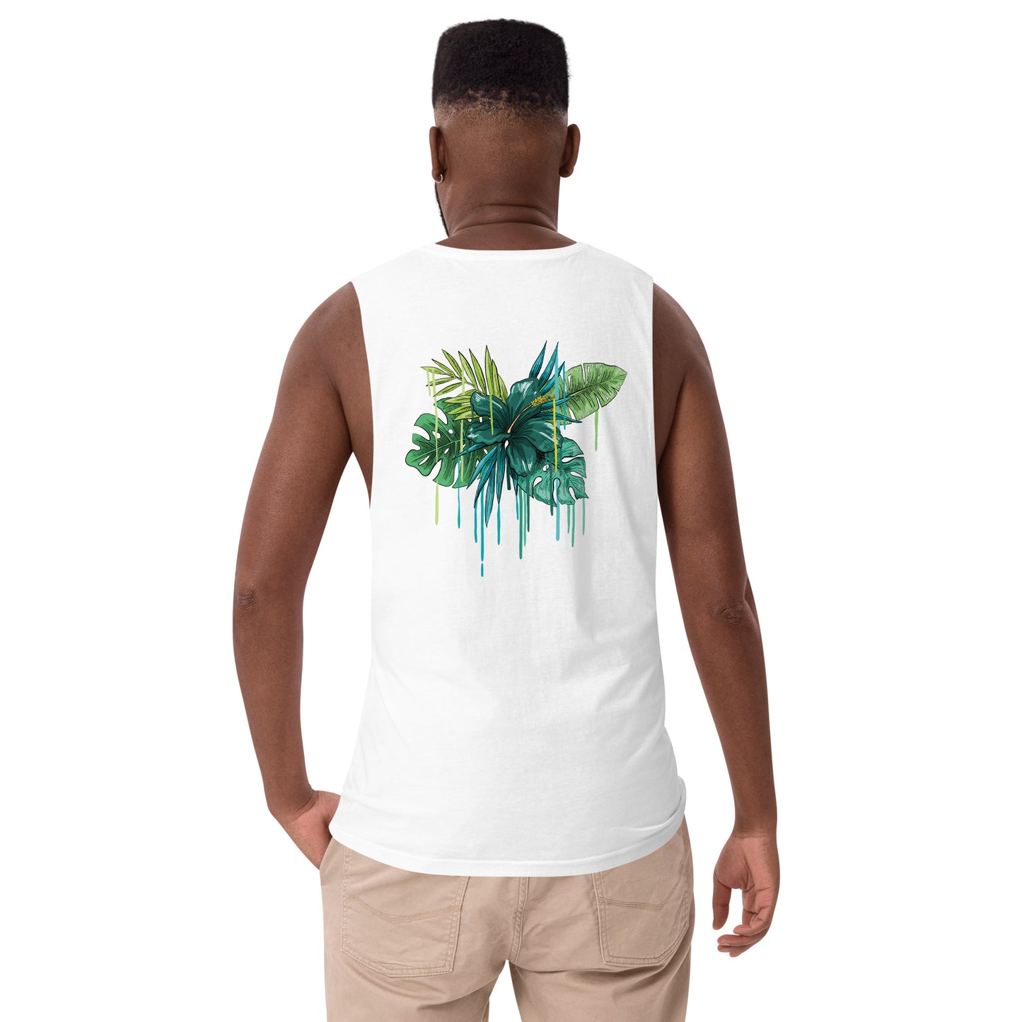 Men’s drop arm tank top