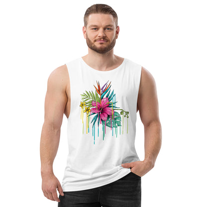 Men’s drop arm tank top