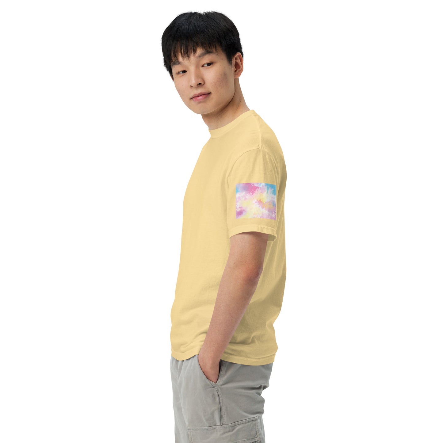 Men’s garment-dyed heavyweight t-shirt