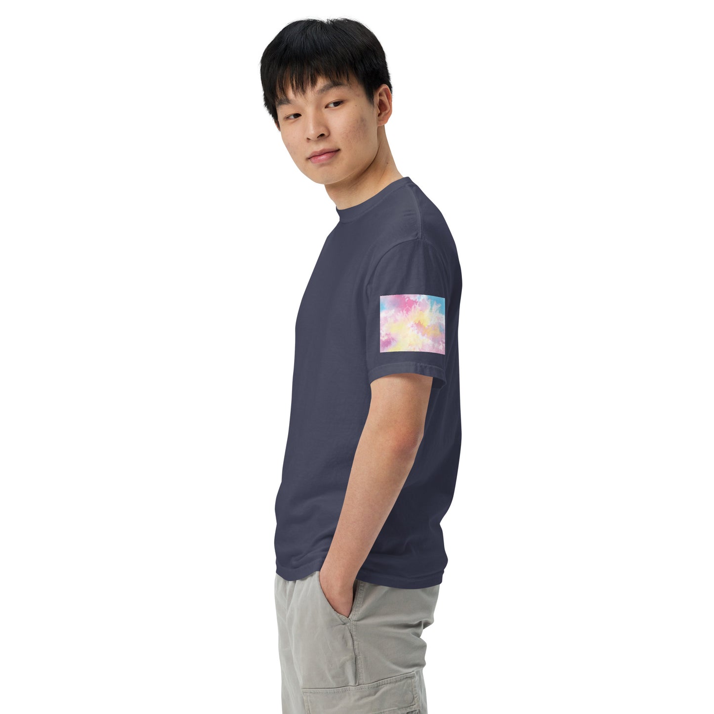 Men’s garment-dyed heavyweight t-shirt