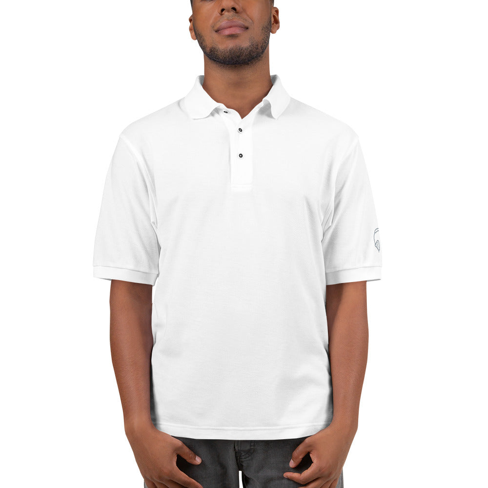 Men's Premium Polo T-Shirt (Embroidery)