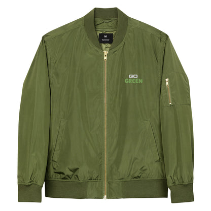 Premium recycled bomber jacket