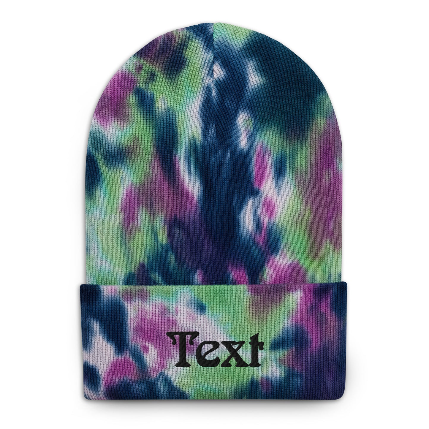 Tie-dye beanie (Embroidery)