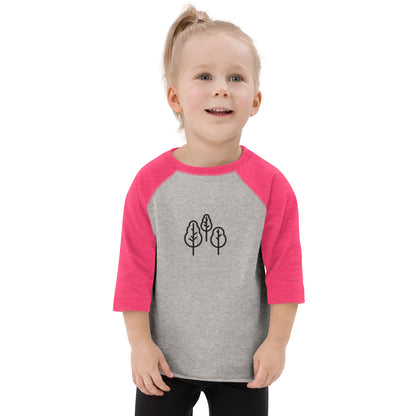 Toddler baseball shirt (Embroidery)