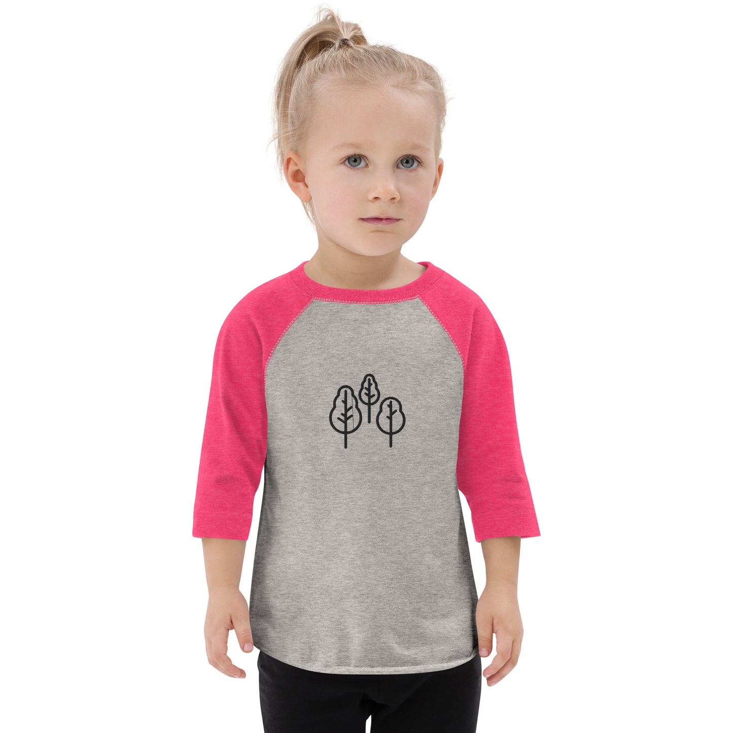 Toddler baseball shirt (Embroidery)