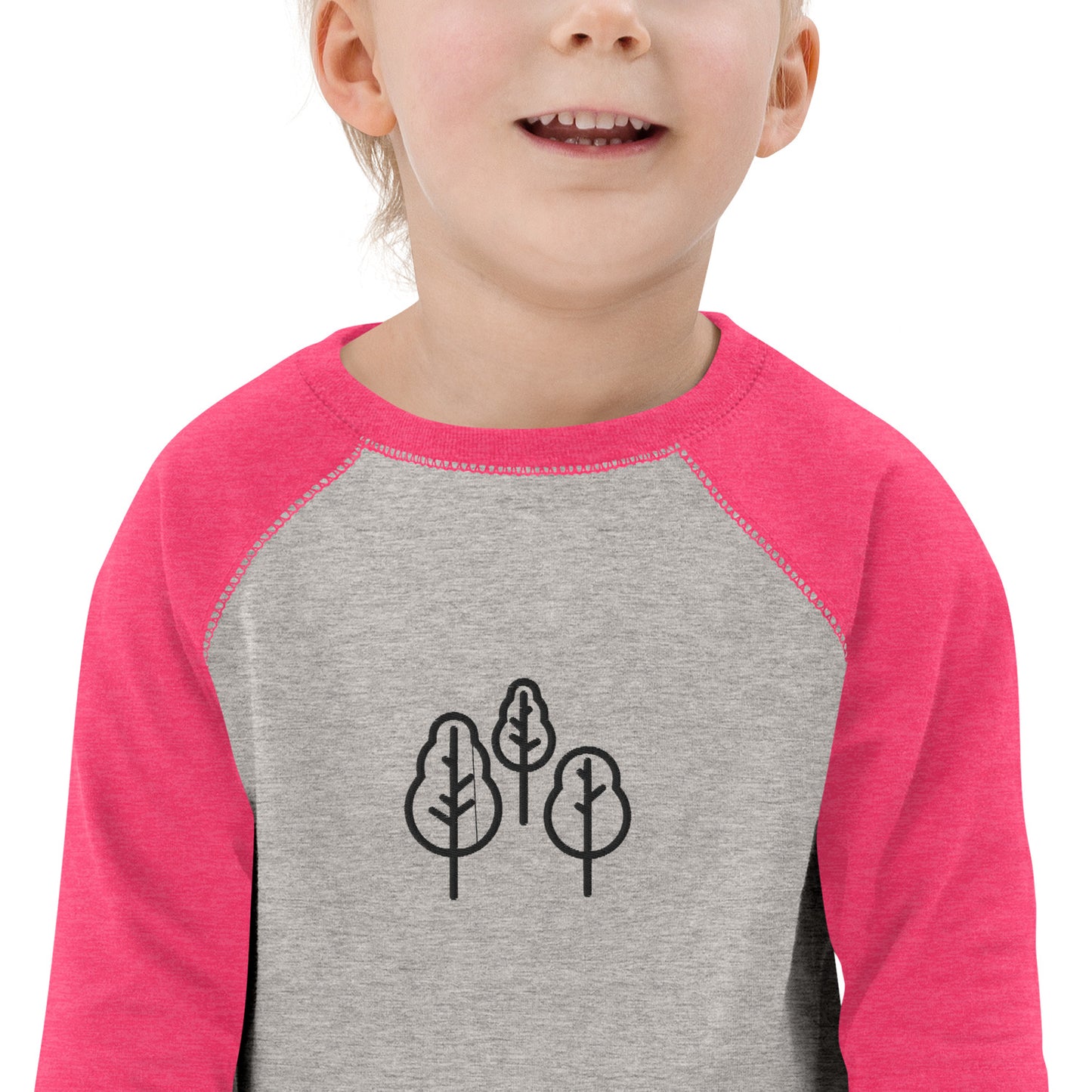 Toddler baseball shirt (Embroidery)