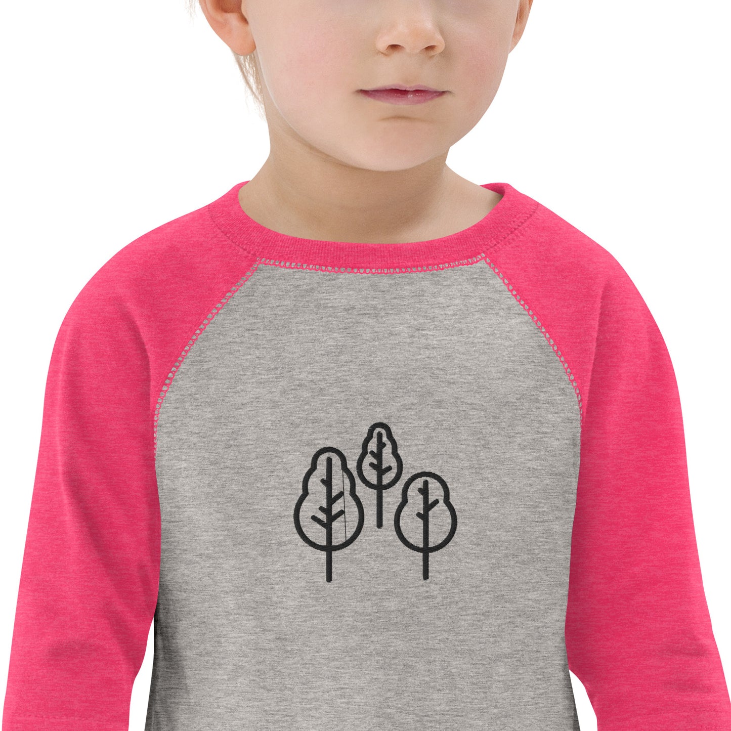 Toddler baseball shirt (Embroidery)