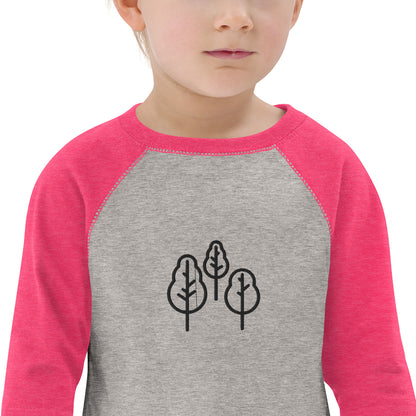 Toddler baseball shirt (Embroidery)
