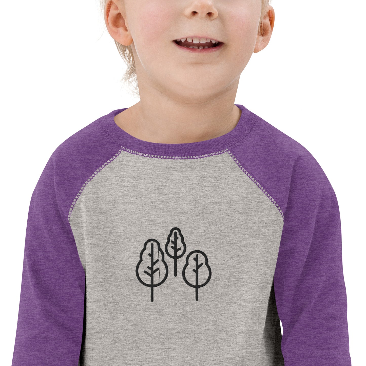 Toddler baseball shirt (Embroidery)