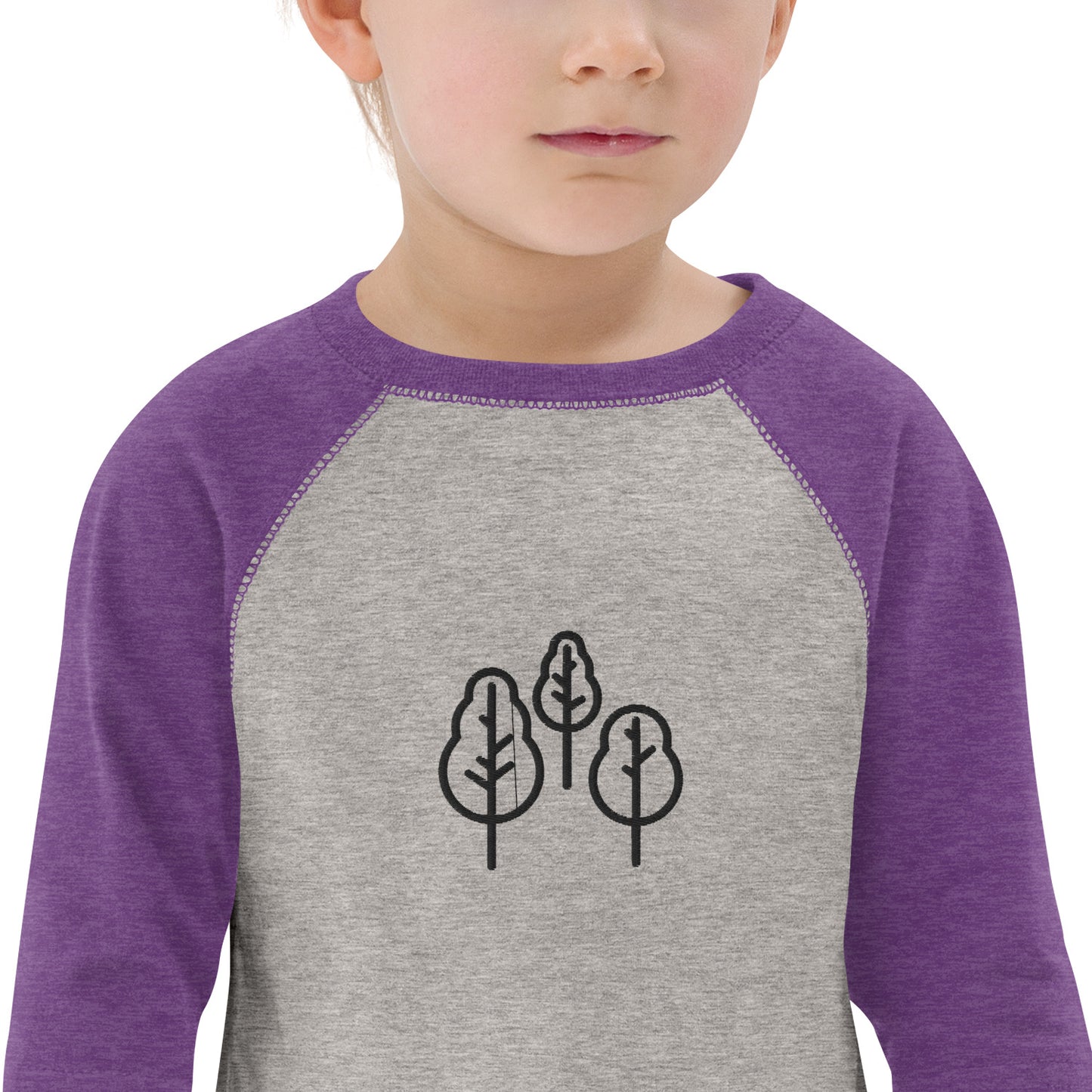 Toddler baseball shirt (Embroidery)
