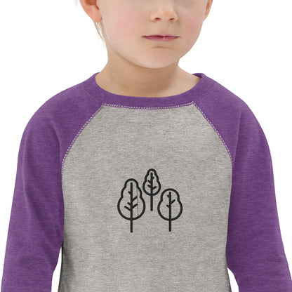 Toddler baseball shirt (Embroidery)