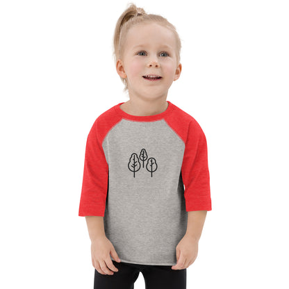 Toddler baseball shirt (Embroidery)
