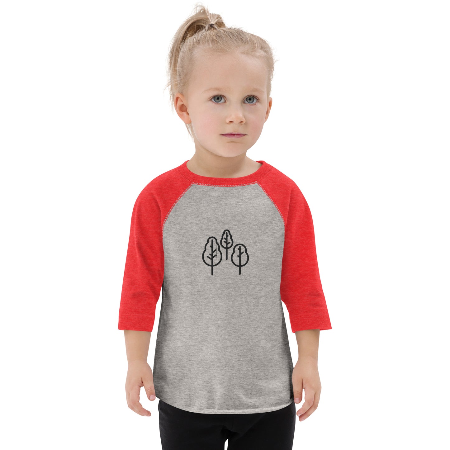 Toddler baseball shirt (Embroidery)