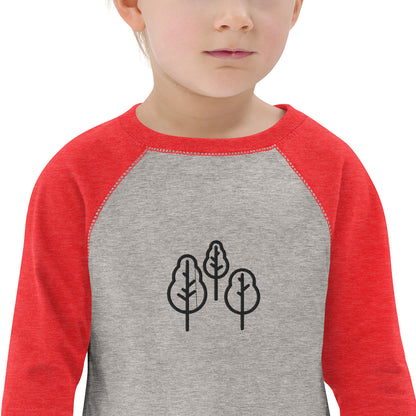 Toddler baseball shirt (Embroidery)