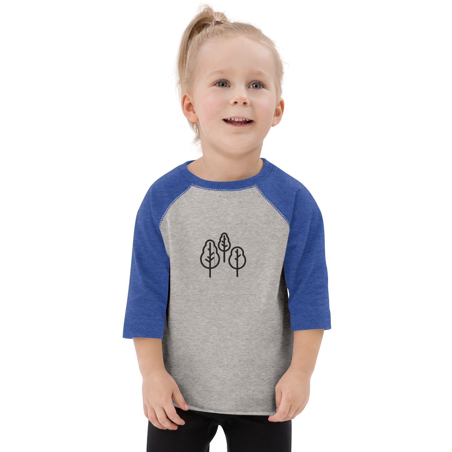 Toddler baseball shirt (Embroidery)