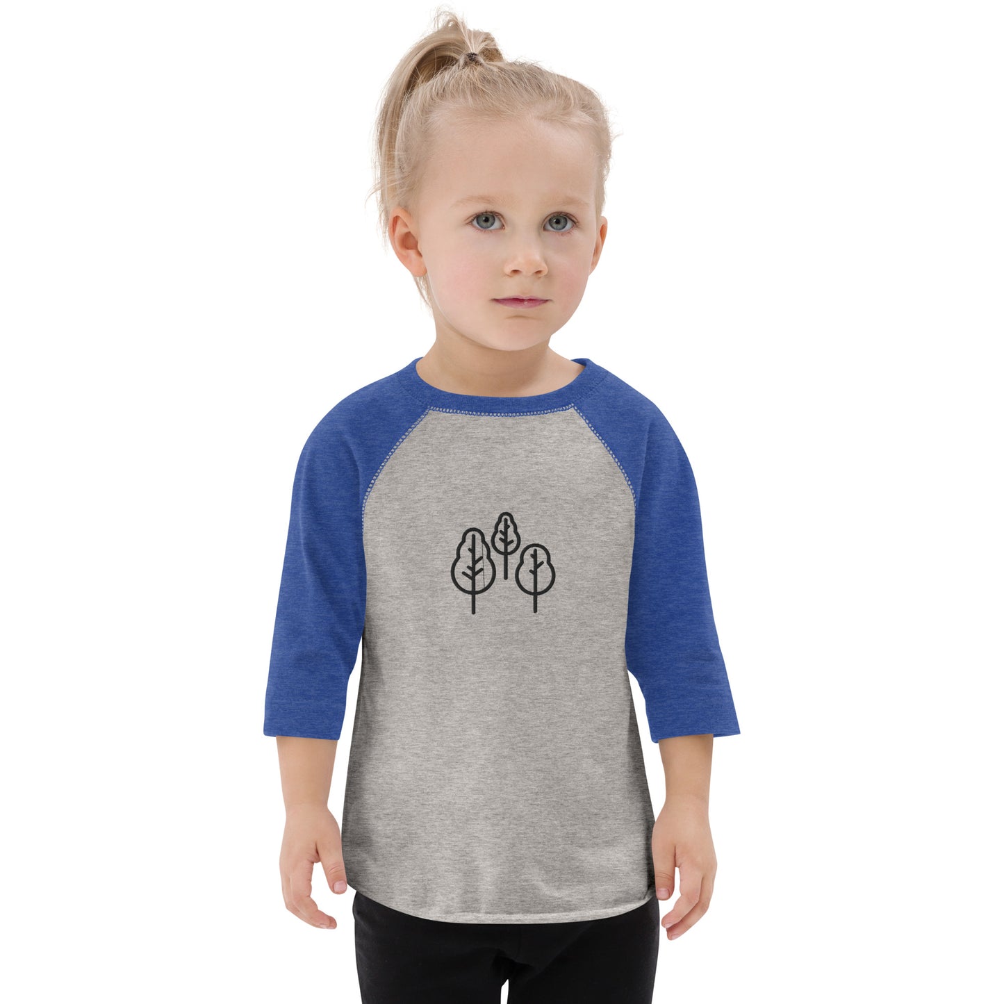 Toddler baseball shirt (Embroidery)