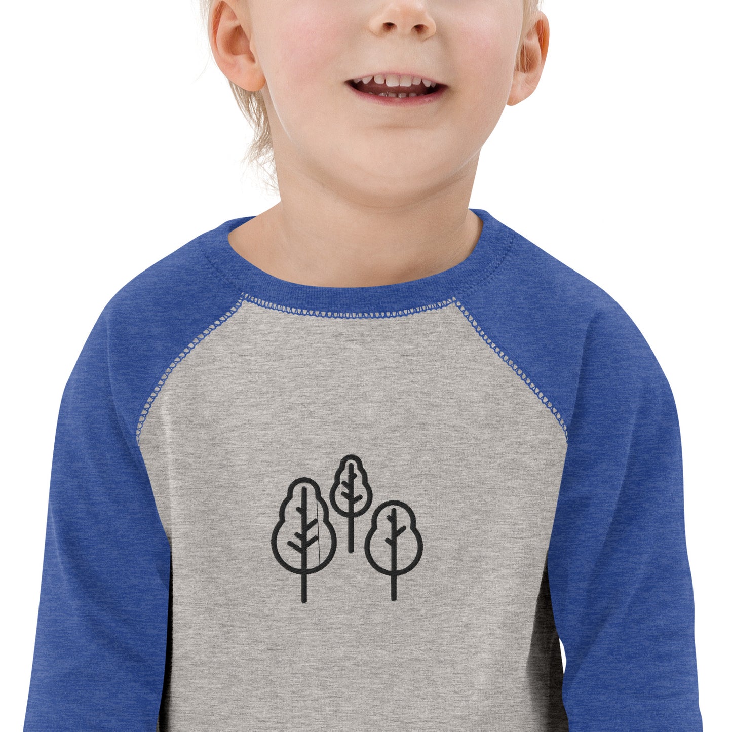 Toddler baseball shirt (Embroidery)