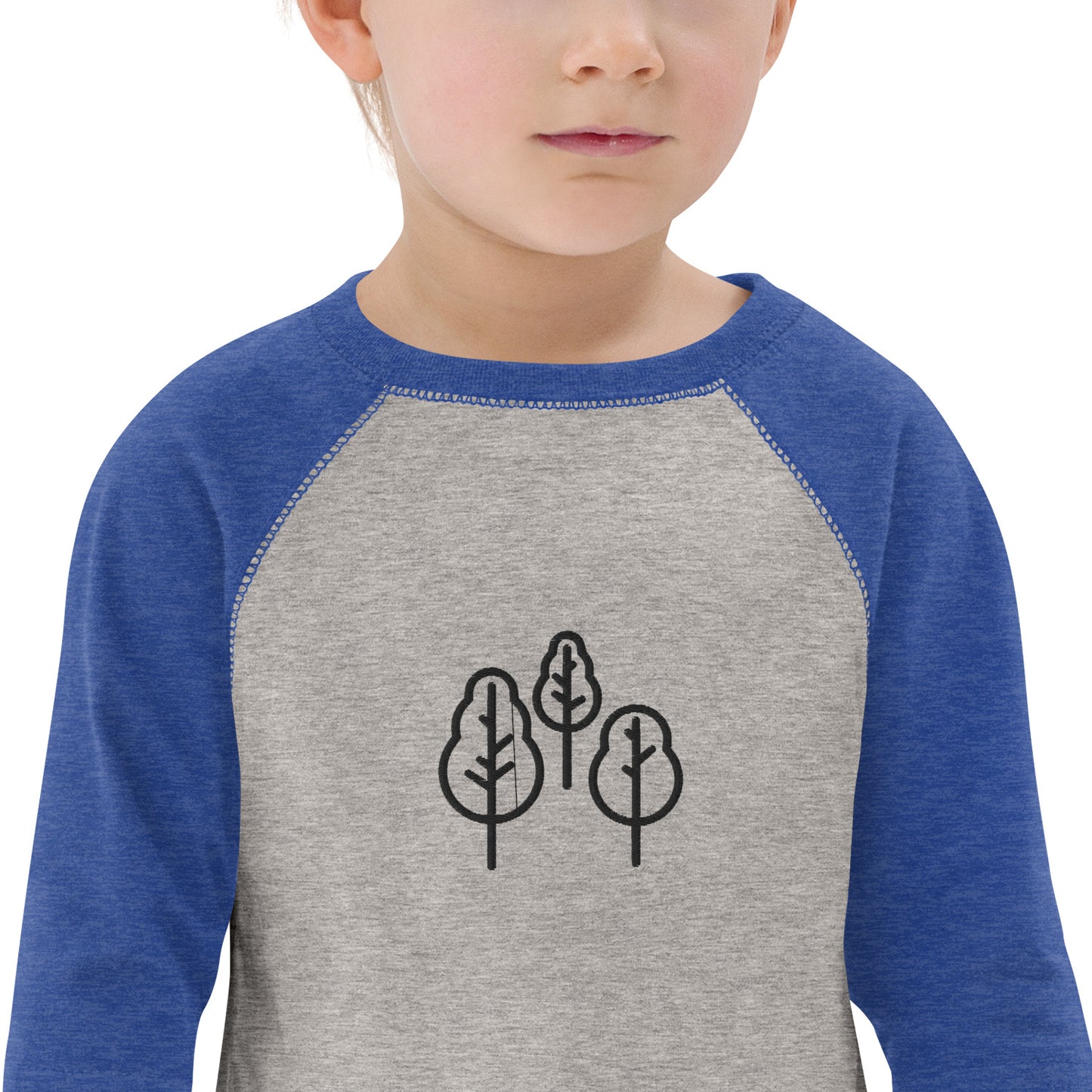 Toddler baseball shirt (Embroidery)