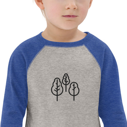 Toddler baseball shirt (Embroidery)