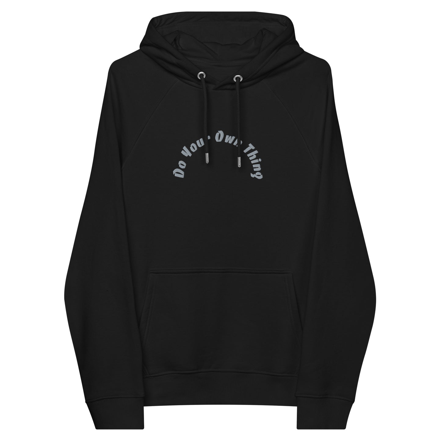 Unisex eco raglan hoodie (Embroidery)