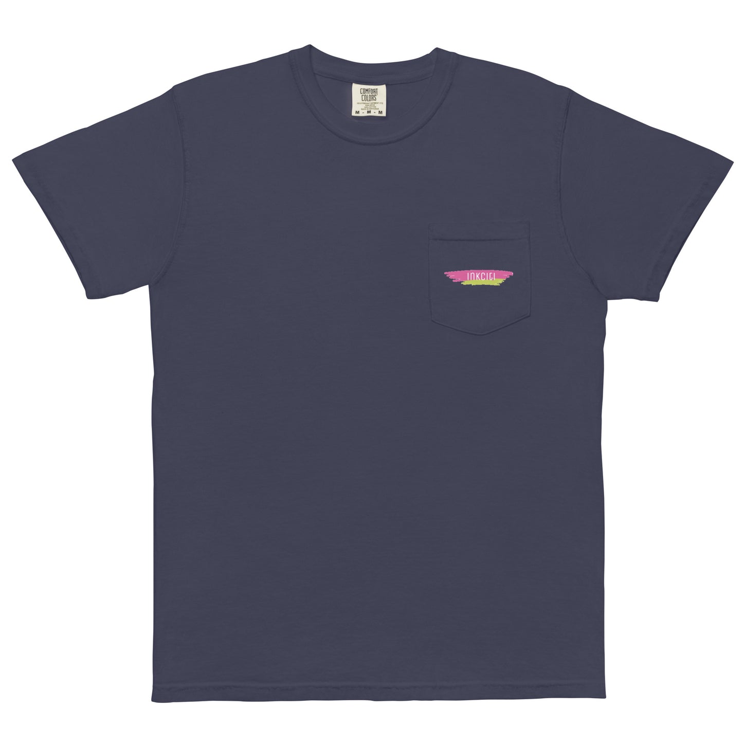 Unisex Garment Dyed Pocket T-shirt