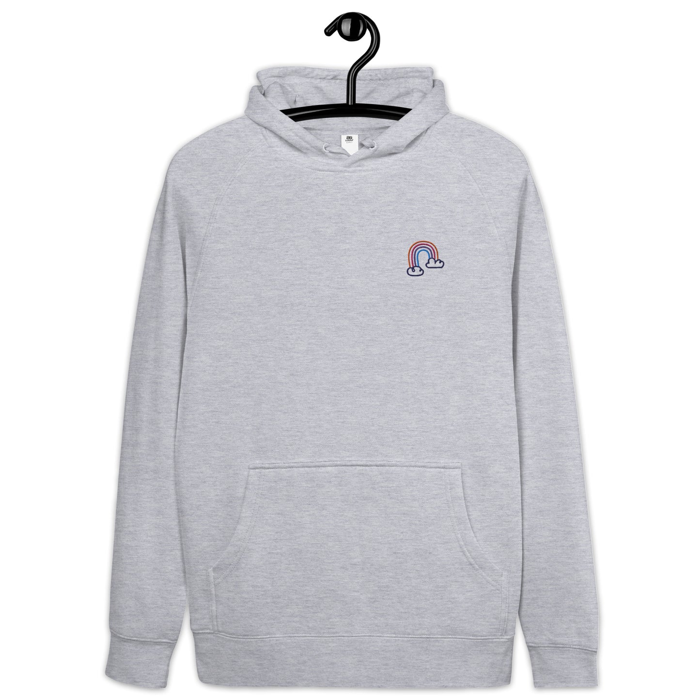 Unisex kangaroo pocket hoodie(Embroidery)