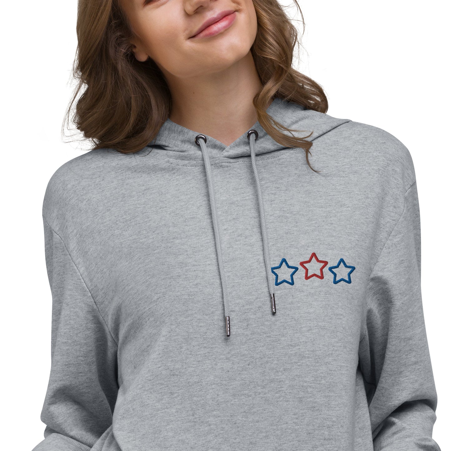 Unisex Lightweight Hoodie (Embroidery)