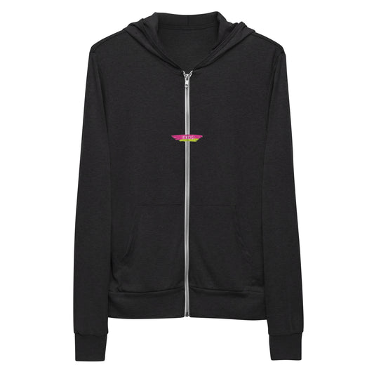 Unisex Lightweight Zip Hoodie