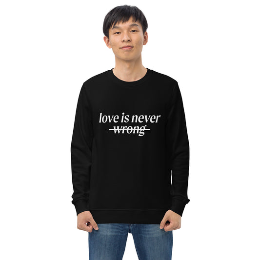 Unisex organic sweatshirt