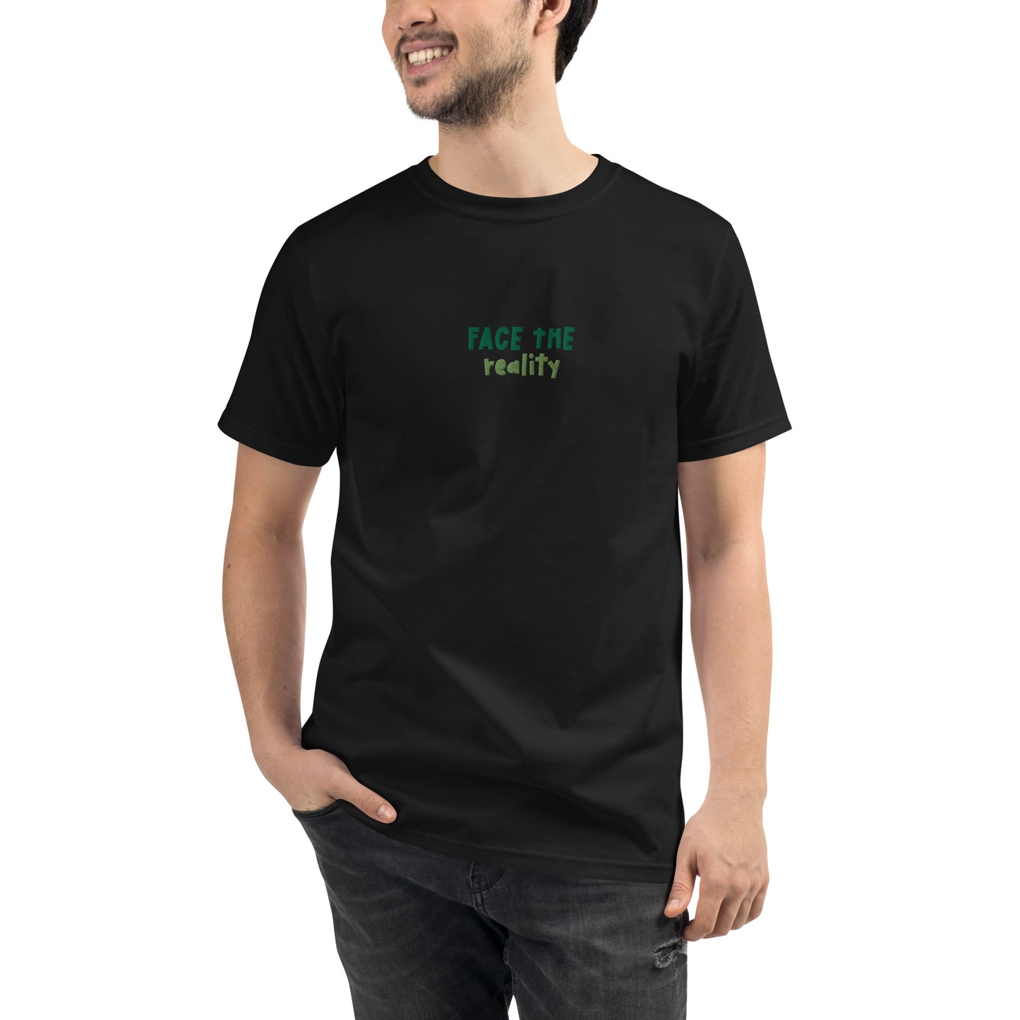 Unisex Organic T-Shirt (Embroidery)