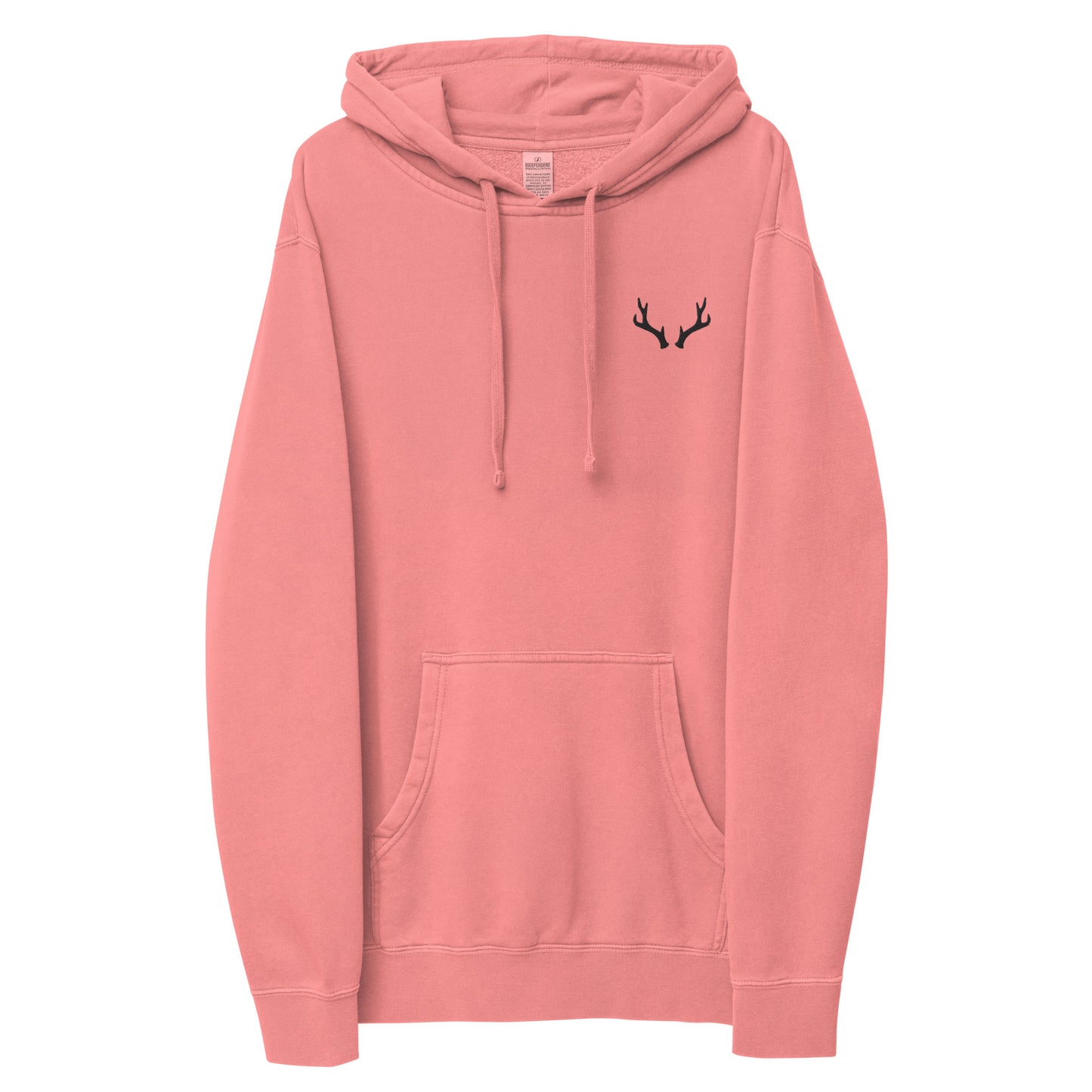 Unisex pigment-dyed hoodie (Embroidery)