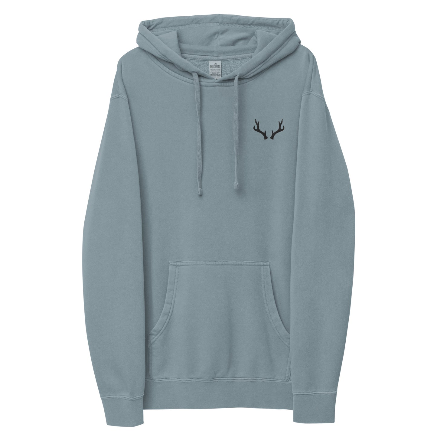 Unisex pigment-dyed hoodie (Embroidery)