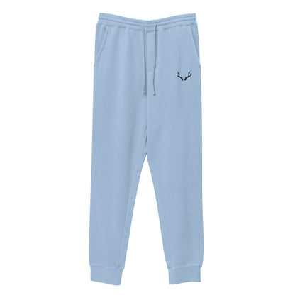 Unisex pigment-dyed sweatpants (Embroidery)