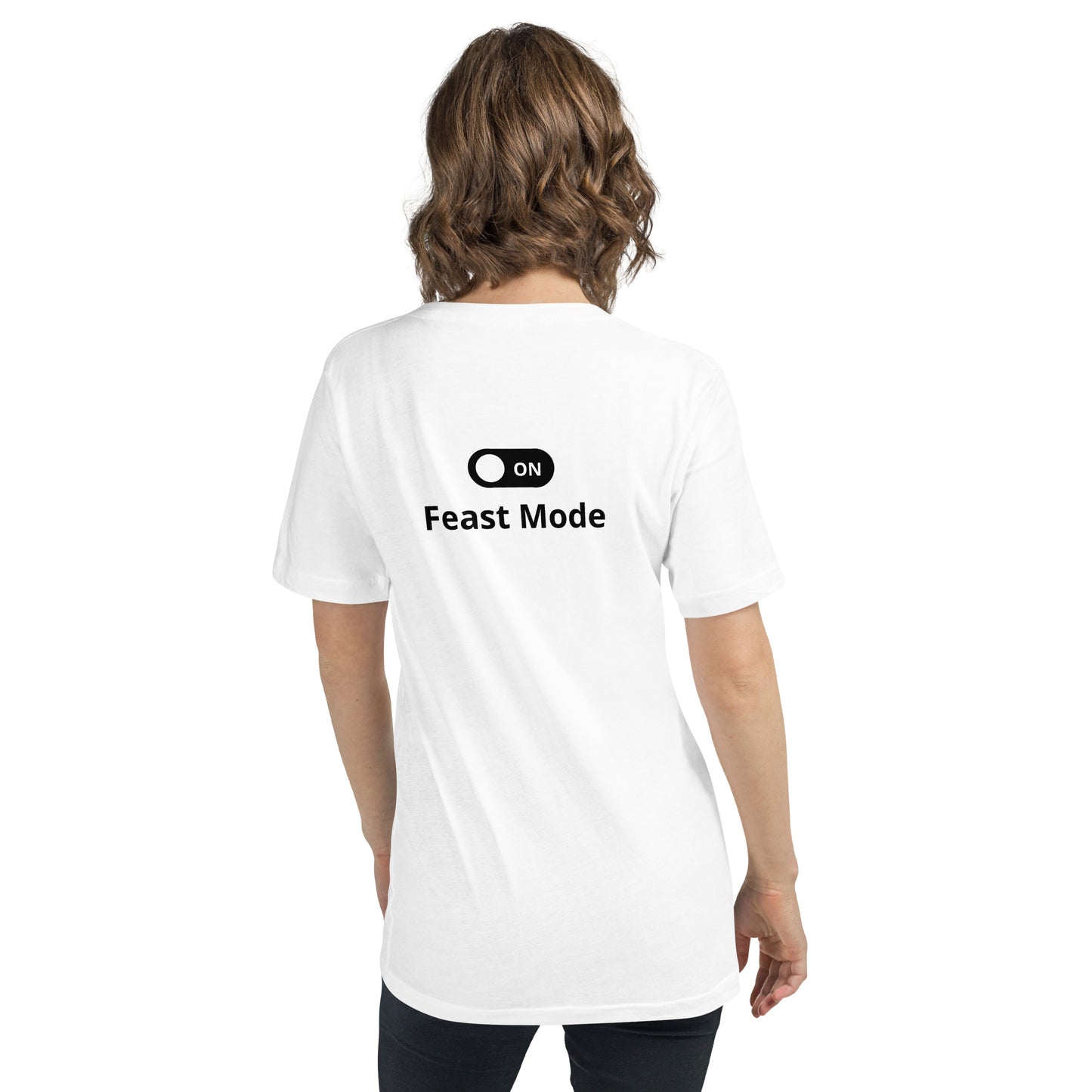 Unisex Short Sleeve V-Neck T-Shirt