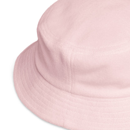 Unstructured terry cloth bucket hat (Embroidery)