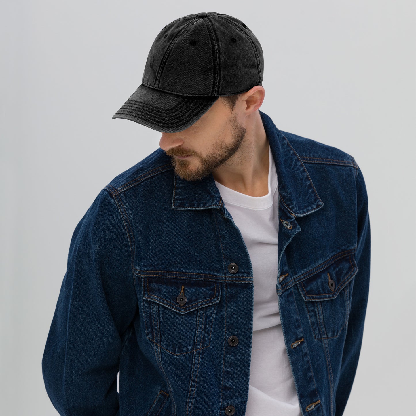 Vintage Cotton Twill Cap (Embroidery)