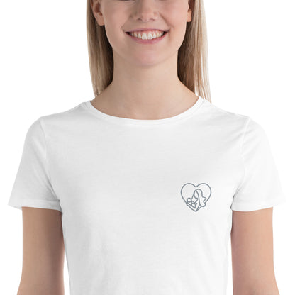 Women’s Crop Tee (Embroidery)