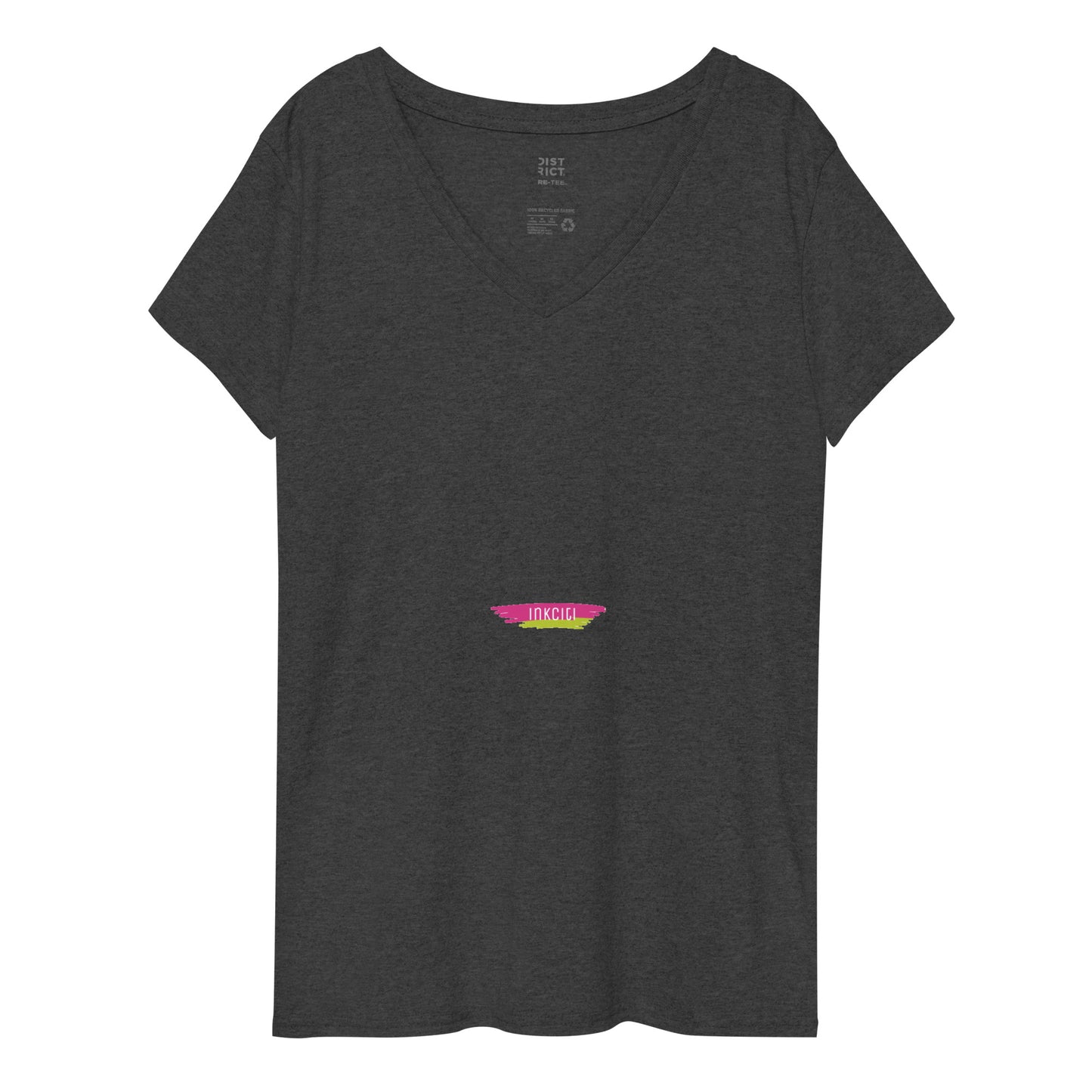 Women’s recycled v-neck t-shirt