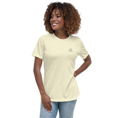 Women's Relaxed T-Shirt (Embroidery)