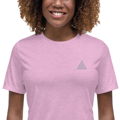 Women's Relaxed T-Shirt (Embroidery)